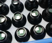 Optical components production